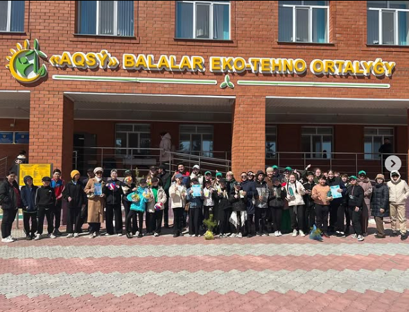 «Ақсу» балалар эко-техноорталығында «Жарайсыңдар» атты 7 мамыр Отан қорғаушылар күніне арналған спорттық ойын-сауық бағдарламасы